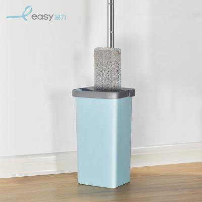 China Hot Selling Mop Viable Hand Free Easy Use Self-Washed Squeeze Bucke For Home Cleaning for sale