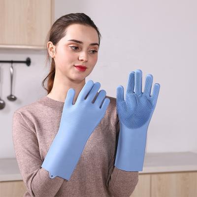 China Protectyour hands free from empy sApply to Bakery New Generation Pet Grooming Gloves Durable Waterproof Brush for sale