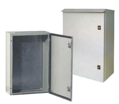 China Cold Roll Steel Sheets Electric Power Distribution Enclosure Box Switch Box Cold Roll Steel Sheets Black Rubber Seal GXPRECISION NC IP65; ZHE 15KA for sale