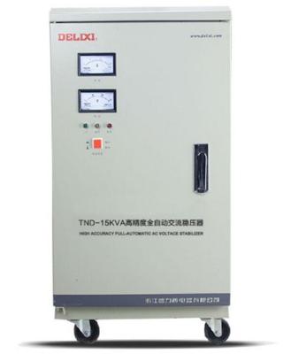 China SVC 15kva AC Automatic Voltage Regulator / Industrial Three Phase Voltage Stabilizer for sale