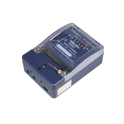 China Measure Active Power Under 50Hz/60Hz DELIXI 220V 230V Single Phase Power Meter DDS607 With Cheap Price for sale