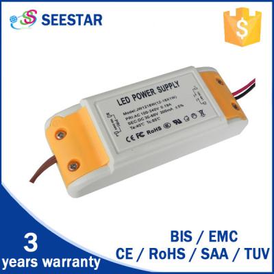 China 18- 25watt triac dimmable 100-130v/180-240v Input Voltage CE SAA TUV listed 18W triac dimmable led driver for sale