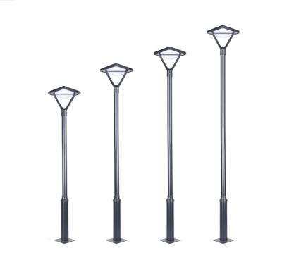 China 10W Outdoor Waterproof Solar Garden Landscape Fence Post Lighting Led Garden Gate Pillar Light for sale