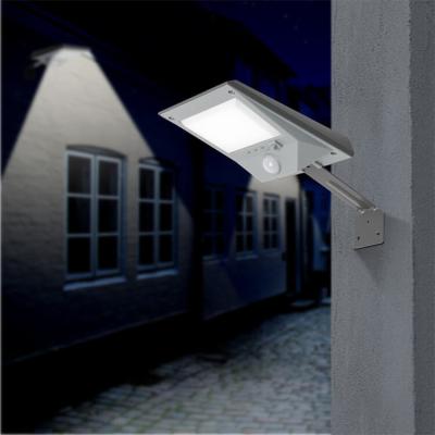 China Outdoor Led Wall Lamp Solar Power Motion Sensor Wall Mounted Lights Fteck Outdoor Waterproof IP65 Premium Premium for sale