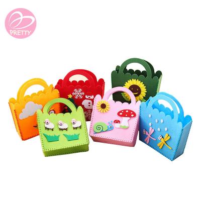 China High Quality Promotion Animal Shape Felt Easter Bag For Kids for sale