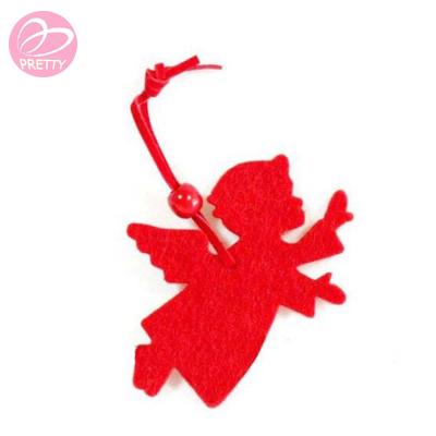 China Christmas Decoration Felt Christmas Tree Hanging Angel Ornaments for sale