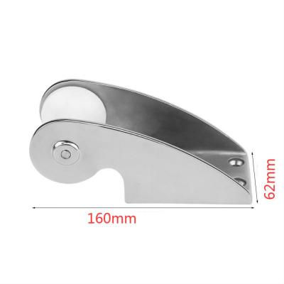 China Marine Hardware Fittings 316 Stainless Steel Bow Roller Anchor Roll Vessel Yacht Hardware Special Boat Fittings for sale