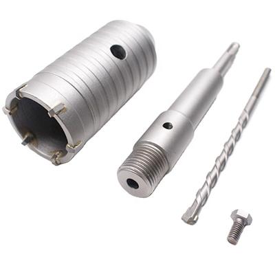 China Well Drilling Dehui Tools SDS Plus Electric Carbide Masonry Hollow Hole Saw Drill Bits for sale