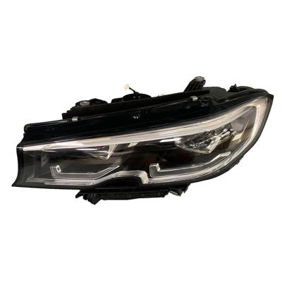 China Spoon Shape Auto Parts Led Headlight Lights L Shaped Full LED Headlight 3 Series G28 Doubles For Bm.w for sale