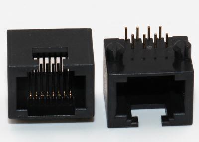 Chine RJ45 non protégé par le connecteur de trou, prise modulaire R/A de la carte PCB RJ45 à vendre