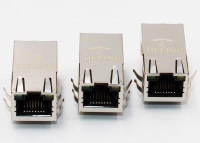 중국 50 U를 가진 쪼개는 도구 PCB PoE RJ45 연결관 단 하나 항구” 금 도금 맨끝 판매용