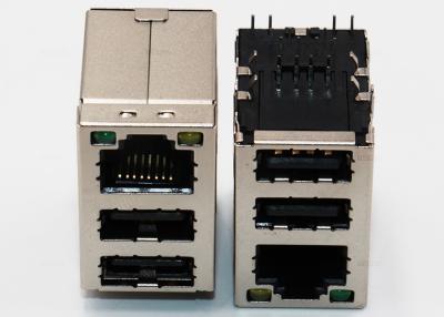 중국 다 - 항구 HDMI/usb 포트 RJ45 모듈라 잭 PCB 산 금관 악기 LCP 물자 판매용