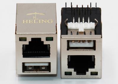 China LEIDEN Gericht R/een de Vrouwelijke Schakelaar8p8c Zijingang van USB HDMI RJ45 door - Gat Te koop