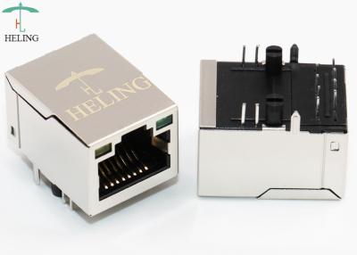 Chine Le laiton a protégé l'élément simple LED de port de RJ45 100Base T pour le routeur d'Ethernet à vendre