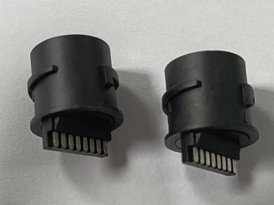 China Tab Up Female Lan Connector, a través del conector impermeable modificado para requisitos particulares agujero RJ45 en venta