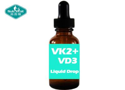 China Nutrifirst Private Label Drop Supplements liquid Organic Vitamin D3 K2 Tincture Drops For Immune Support for sale