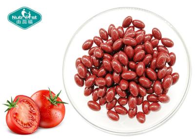 China Food Grade Tomato Extract Supplement Lycopene 10mg Softgels Supports Vascular Health for sale