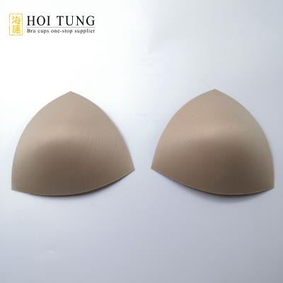 China 014 Hotsale Eco-friendly Thin Triangle Bra Pad For Sports Bra for sale