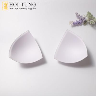 China High Quality Skin Feeling Sponge Triangle Bra Pad For Bikini Swimwear for sale