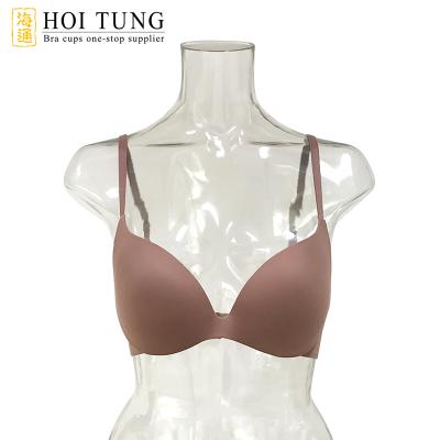 China Wholesale fashion simple solid color QUICK DRY push up cup bra T-shirt seamless bra for women for sale