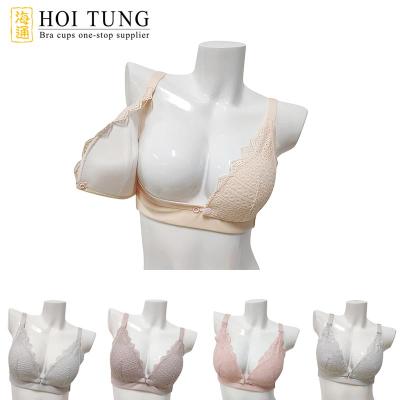 China Radiation Protection New Arrival High Quality Comfortable Lace Sreastfeeding Professional Seamless Soft Nurturing Maternity Bra for sale