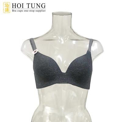 China Custom high quality stylish seamless breathable teenage bra from QUICK DRY supplier T-shirt for sale