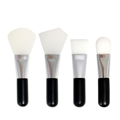 China Fan Sweep Soft Silicone Head Silicone Brush Face Mask Brush Diy Makeup Tools Hot Selling Natural Makeup for sale