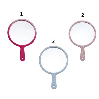 China Low MOQ Custom Logo Handheld Mirror Handheld Makeup Mirrors Custom Wholesale Private Label Pocket Mirror for sale