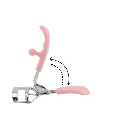 China Non-specific Wholesale Private Label Eyelash Curler Makeup Tools False Eyelash Curler Pink Eyelash Curler for sale