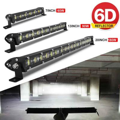 China 9-30v hot sale 6D truck light bar IP68 car led bar lighting 10-30v led light bar for trucks for sale