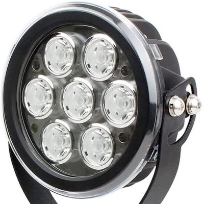 China 5pcs 10w High Smart C-ree Led Round 5inch Led Work Light 4x4 Pickup Car Bumper Led Spot Driving Light for sale