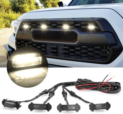 China With Wiring for Tacoma Pickup Smoked White Front Led Grill Light Kits for sale