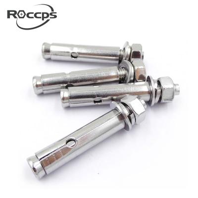 China Stainless Steel Stainless Steel Expansion Anchor Bolt And Sleeve Anchor Bolts M16*150 for sale