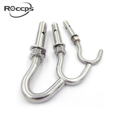 China M8 Stainless Steel Socket Anchor Hook Bolt for sale