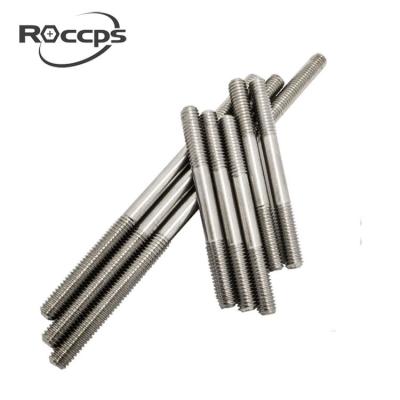 China High Tensile Stainless Steel Alloy Steel Double Ended Threaded Stud Bolt Nut for sale