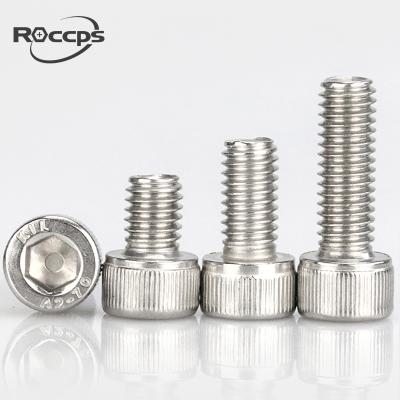 China DIN912 HEX Stainless Steel Socket Cap Screws Allen Key Bolts a2-70 Allen Key Screw 10*30 for sale