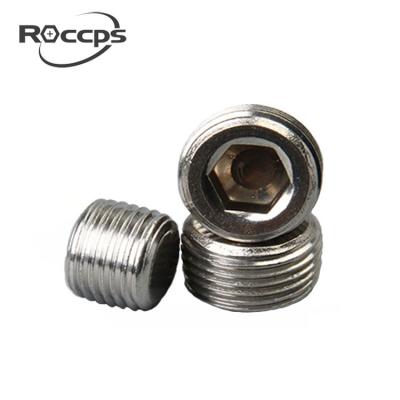 China DIN906 HEX Socket Screw Pipe Plugs for sale