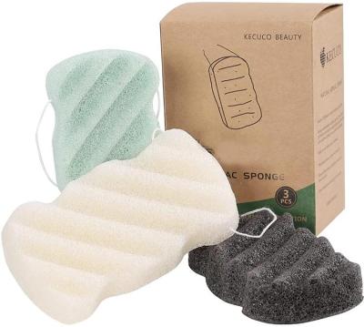 China All Natural Simple Design Free Shipping Natural Body Organic Facial Care Gently Sponges 100% Natural Sponge Baby Konjac for sale