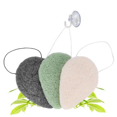 China Supplier Facial Oem 100% Chinese Natural Wholesale Konjac Sponge Sponge Manufacturer For Face Body Cleansing for sale