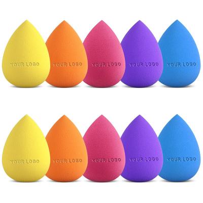 China Washable Beauty Free Sponge Logo Latex Makeup Blender Sponge Custom Private Label Brand Makeup Sponge for sale