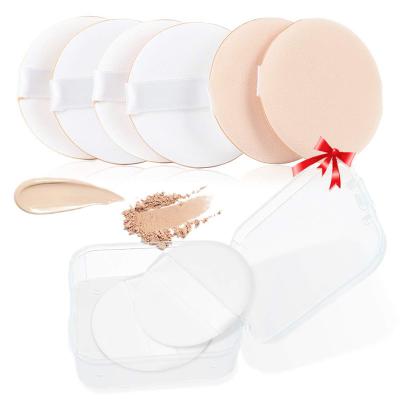 China Flip Bottle Packaging Set Soft Sponge Ficial Small Premium Cotton Makeup Sponge Puff Air Cushion For Handle Bb Cream for sale