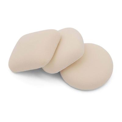 China Cheap Price Custom Micro Fiber Beauty Round Sponge Washable Colors Makeup Pads Super Softer Cosmetic Powder Puff for sale