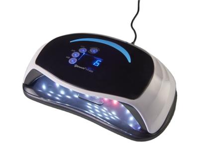 China High Quality ABS UV Led Nail Lamp 128w Nail Dryer Lamp With 57 Leds for sale