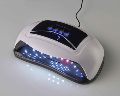 China ABS Yatian 128W Led UV Nail Lamp 4 Timer Lamp Nails For Salon Wholesale New Design Nail Dryer for sale