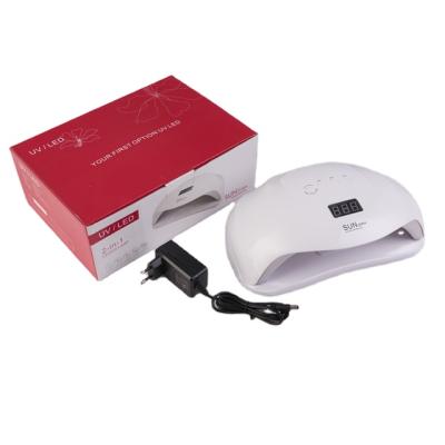 China ABS Nail Led Lamp Nail Dryer Machine 72w Two Hands UV Led Nail Lamp For Gel Polish for sale