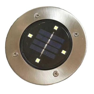 China Lawn Pathway Garden Buried Solar Ground Lights Inground Outdoor Waterproof IP65 Led Underground Light en venta