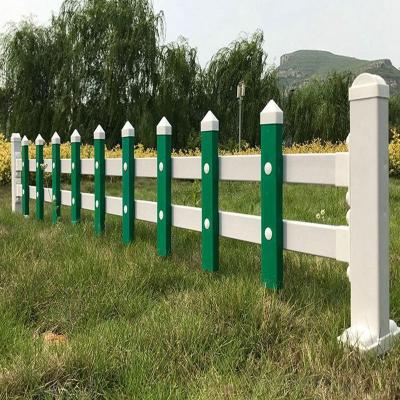 China Pvc Plastic Garden Swimming Pool Barrier Safety Fence green plant isolation guardrail for sale