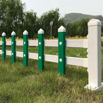 China Home Powder Coated Outdoor Plastic Small Garden Vinyl PVC Fence in low price for sale