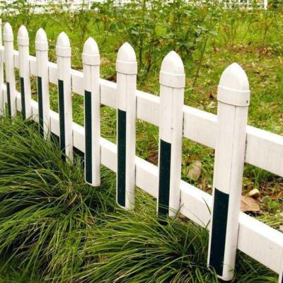 China Cheap isolation Fence PVC plastic steel composite guardrail garden safety fence for sale