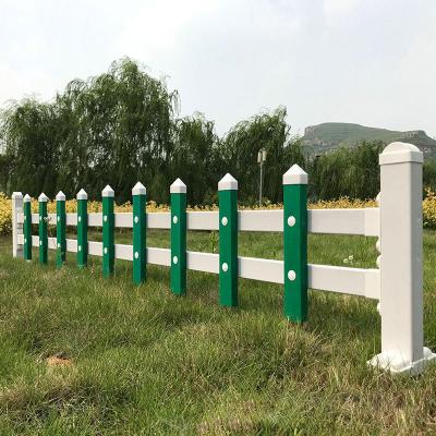 China Wholesale PVC Plastic Garden Fence Steel Safety Guardrail Used For Racecourse for sale